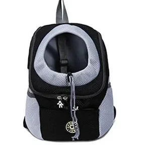 Pet Dog Carrier Bag Out Double Shoulder Portable Travel Backpack Outdoor PPet Dog Front Bag Mesh Backpack Head Pet Supplies